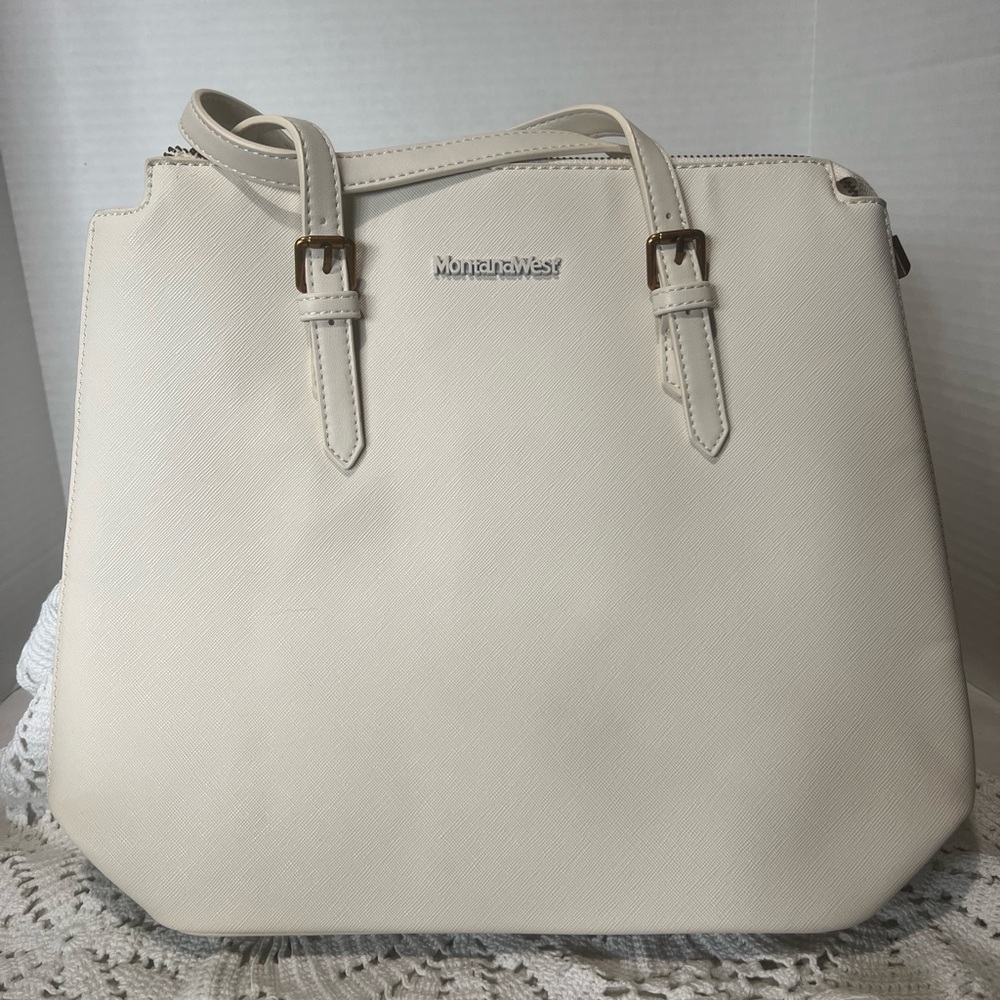 Montana West Cream Shoulder Bag,backpack